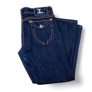 MEK DNM LOw Rise Bootcut Jeans